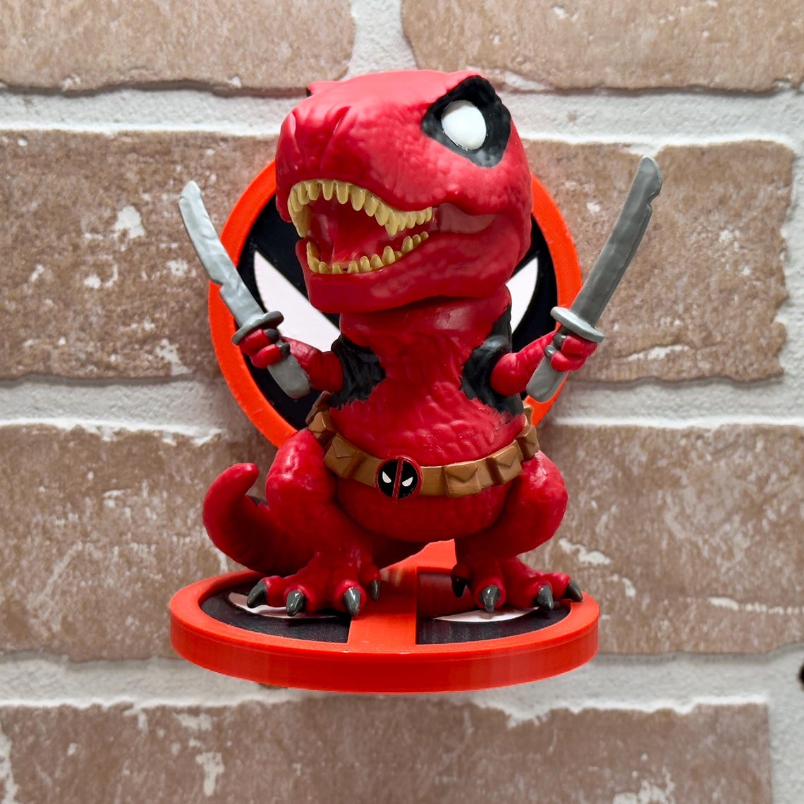 Deadpool Shelf: 3D Printed Floating Display for Action Figures - Etsy