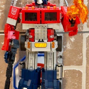 Autobot Shelf: (Large Size, 2 Piece Set) -  Floating Shelf for Action Figures and Funko Pops - 3D Printed Transformers Display Stand