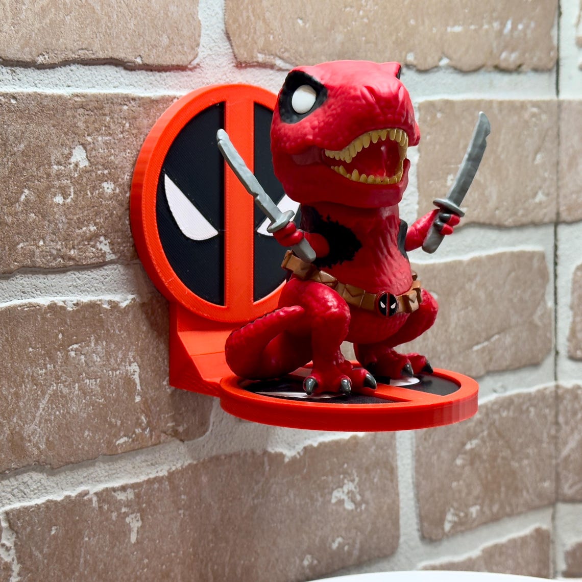 Deadpool Shelf: 3D Printed Floating Display for Action Figures - Etsy