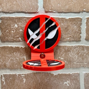 Deadpool Wolverine Shelf: 3D Printed Action Figure Display