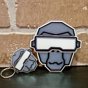 Gtag We Are VR Badge | Keychain | VR Game Merchandise, Gamer Gifts, Unique Collectibles, Party Favor, Classroom Prizes