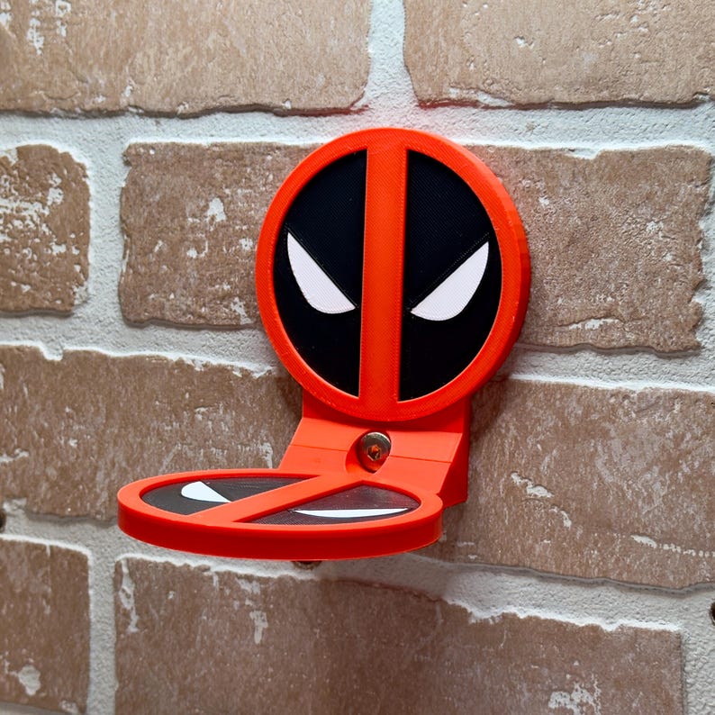 Deadpool Shelf: 3D Printed Floating Display for Action Figures - Etsy