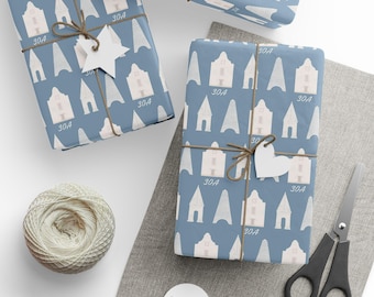 30A Küsten Geschenkpapier: Geschenkpapier mit Strandmotiven - Rosemary, Seaside, Alys Beach