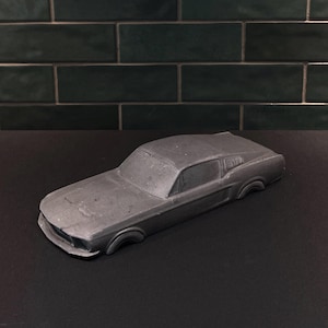 Concrete Cement Truck Sculpture – Brutalist Miniature Desk Art | FINETONE | NOCT Industrial Aesthetic l ObjectFord Mach 1
