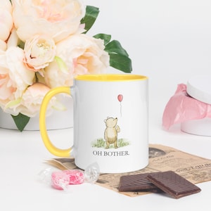 Winnie The Pooh Mug | Oh Bother | Pooh Bear | Mug | Cosy | Forest | Gift Ideas | Christmas Gift | Cute Design | Coffee | Tea