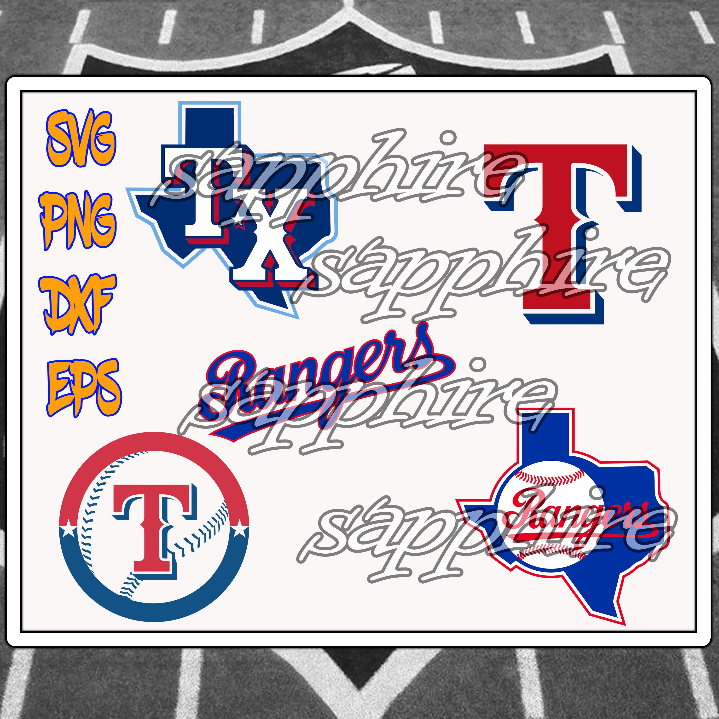 Peagle Power Texas Rangers SVG Silhouette Cricut Files
