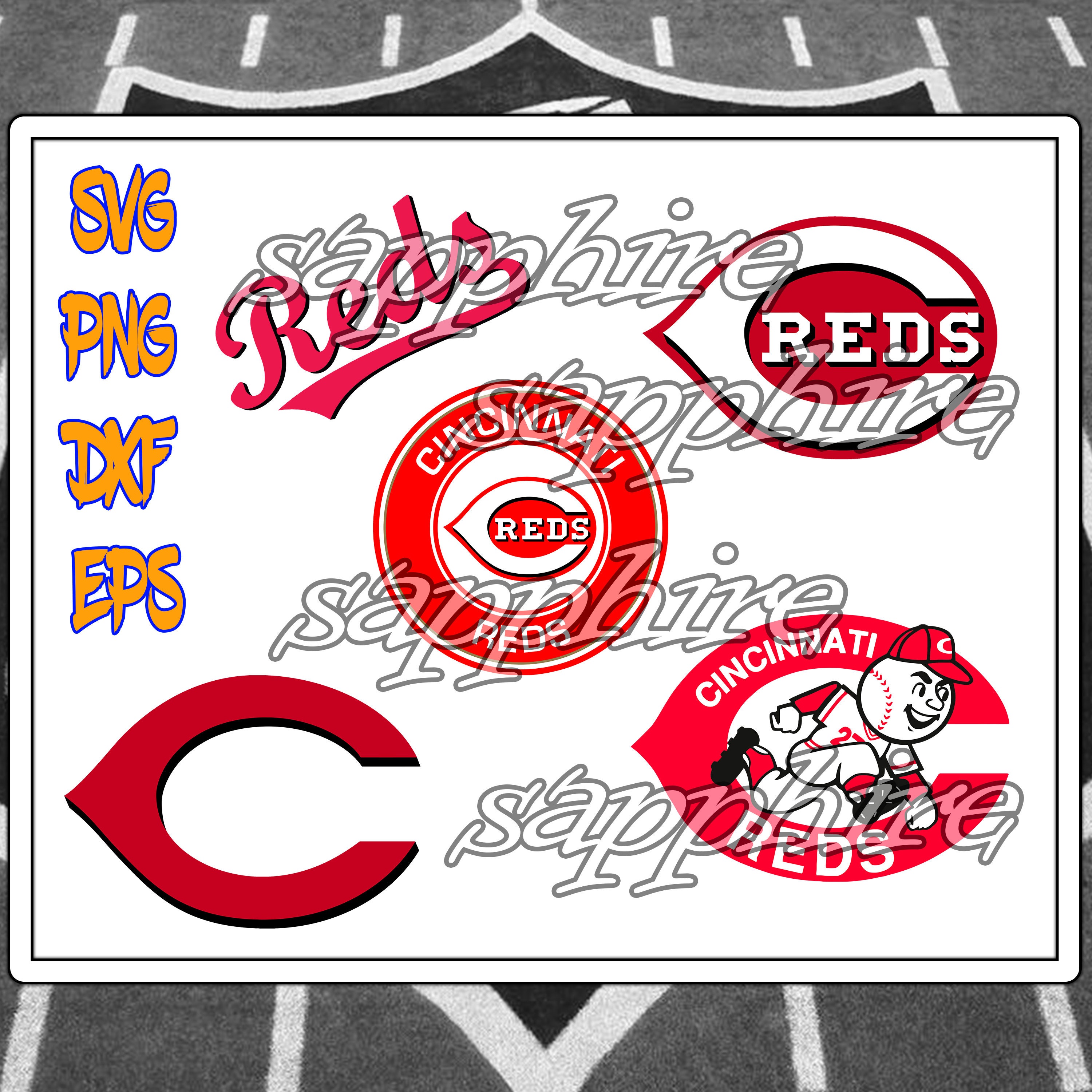 Cincinnati Redss Bundle SVG PNG Svg Sports Files Svg for - Etsy