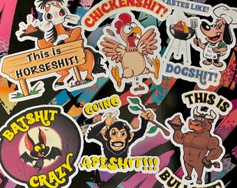 Funny Animal Stickers