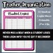 Teaching Binder Essentials, 8 Pink Documents for Easy Classroom ...