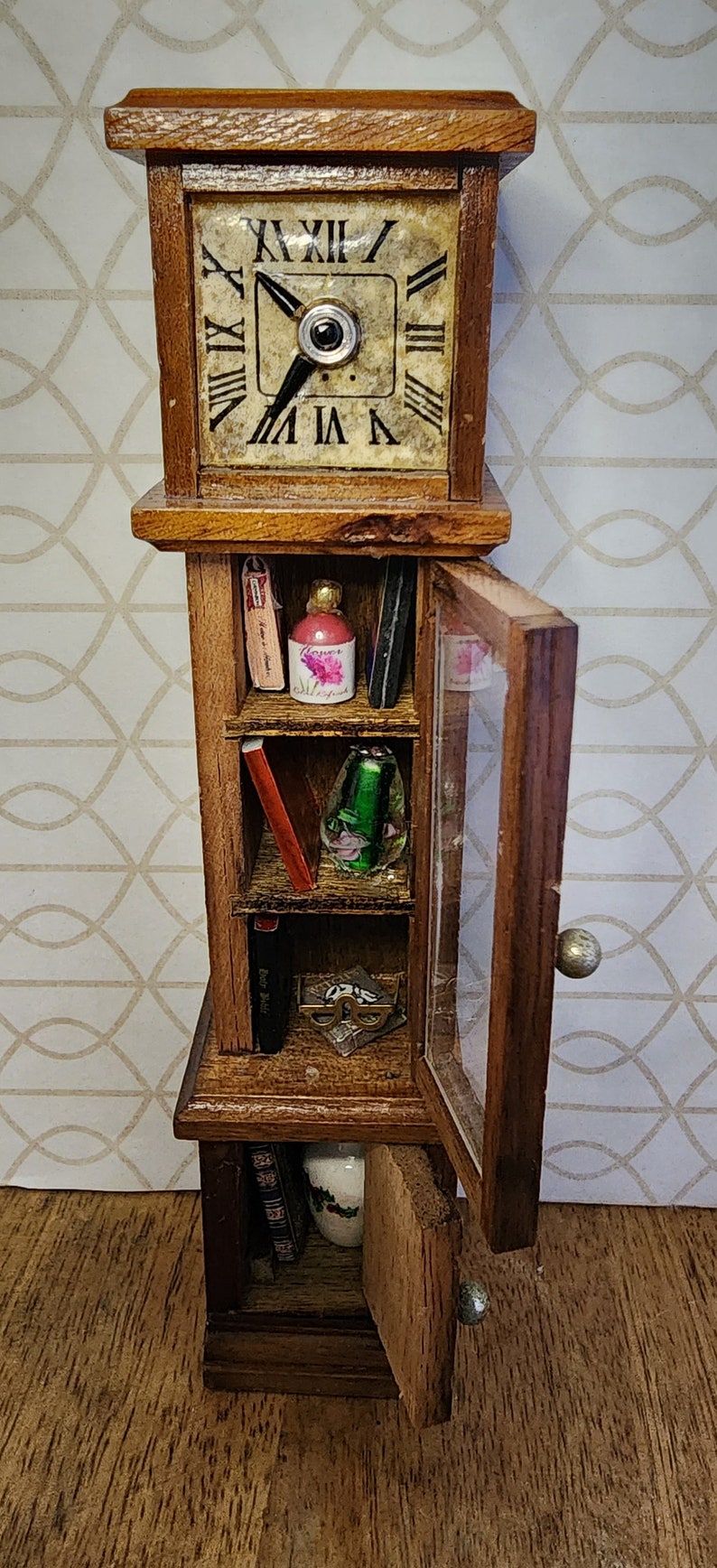 Miniature Grandfather Clock nonworking Etsy