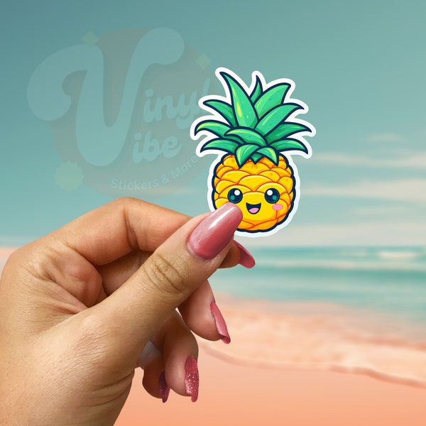 Pineapple Vinyl Sticker