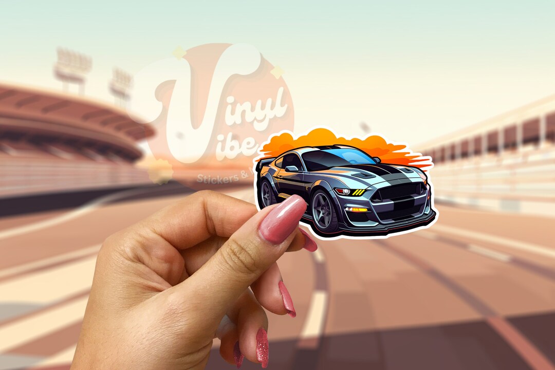 Ford Mustang Vinyl Sticker - Etsy