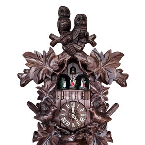 Cuckoo Clock - Love Birds - Handmade in Germany - Traditional Design