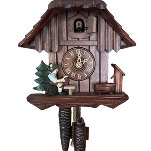 Cuckoo Clock – Beer Drinker - Handmade in Germany - Traditional Design