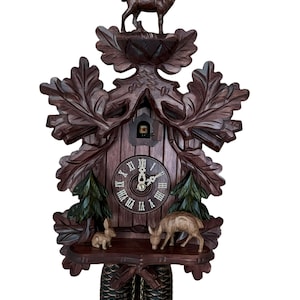 Cuckoo Clock - Natural World - Handmade in Germany - Traditional Design