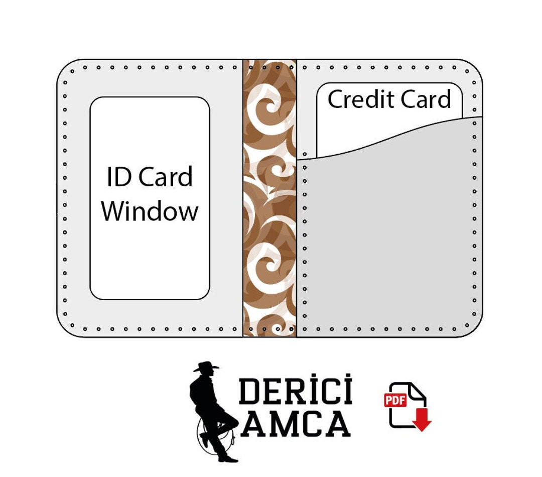 Wallet Pdf Pattern Wallet Templates Leather Wallet Pdf - Etsy