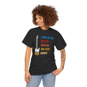 Retro Band Lover Tee, Vintage Music Fan Shirt, Classic Rock Concert Tshirt, Old Cool Bands Graphic Top, Unisex Heavy Cotton Tee