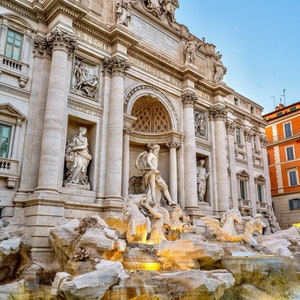 The Trevi Fountain Rome, Italy Photography Print
