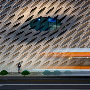 The Broad Museum Los Angeles, Kalifornia Fotografia Wydruk