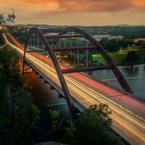 360 Bridge Austin, Texas Photography Print