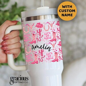 Custom Last Rodeo Tumbler Personalize Nashville Bach Tumbler Custom Cowgirl Bachelorette Tumbler Pink Western Tumbler 40oz Mug Last Hoedown