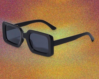 Fashion sunglasses trendy glasses rectangle sunglasses