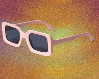 Unisex sunglasses rectangle glasses retro glasses