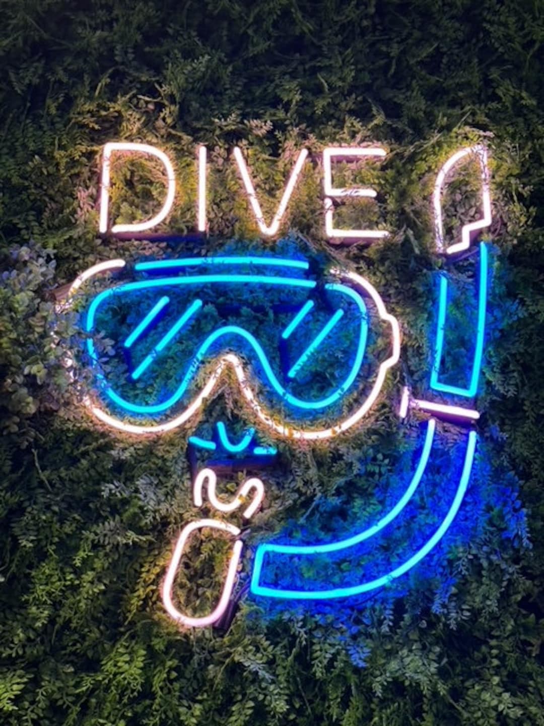 Dive Neon Sign, Dive Neon, Wall Neon Sign, Home Neon Sign, Custom Neon