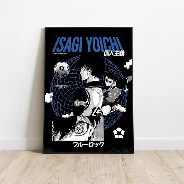 Poster Isagi Yoichi Blue Lock