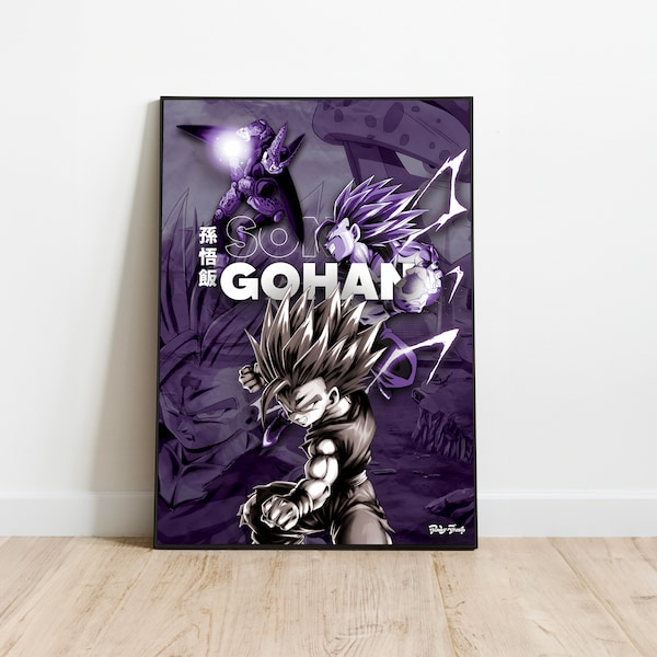 Poster Gohan Dragon Ball Z