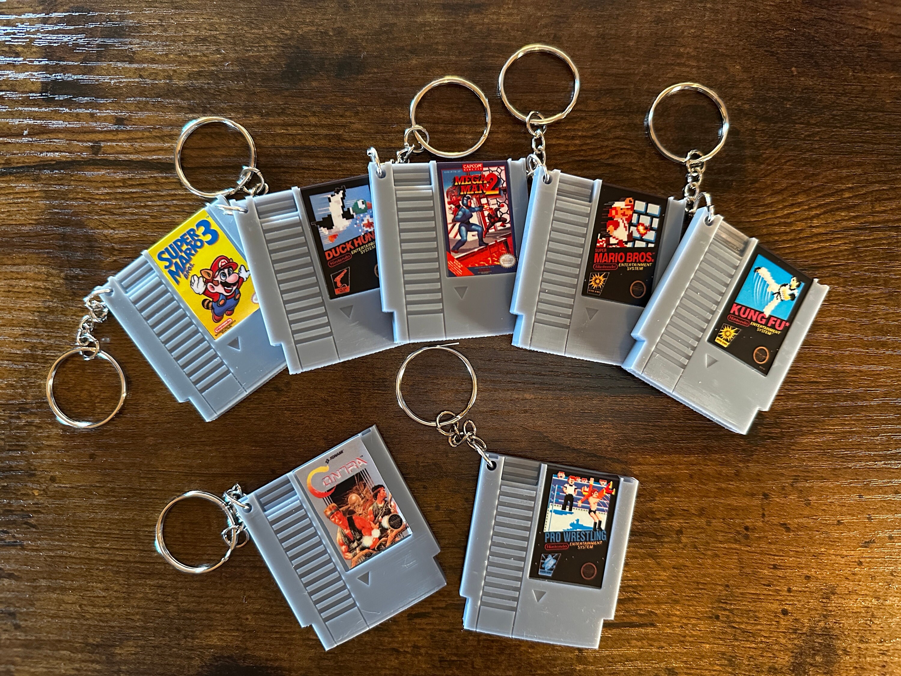 NES Cartridge Keychain - Etsy