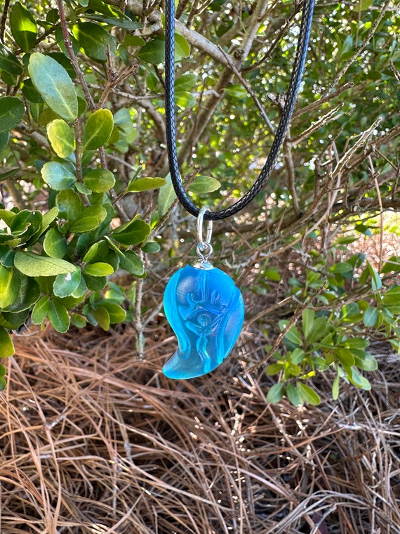 The Legend of Zelda TOTK - Secret Water Stone Necklace - Etsy