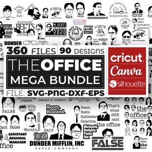 The Office SVG, The Office Svg Files for Cricut, The Office Tv Show, The Office Clipart, The Office Vector, Dunder Mifflin Svg image 1