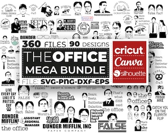 The Office SVG, The Office Svg Files for Cricut, The Office Tv Show, The Office Clipart, The Office Vector, Dunder Mifflin Svg