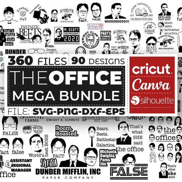 The Office SVG, The Office Svg Files for Cricut, The Office Tv Show, The Office Clipart, The Office Vector, Dunder Mifflin Svg