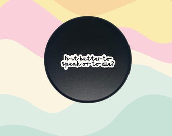 Call Me By Your Name Sticker: LGBTQ+ Literary Vinyl Decal