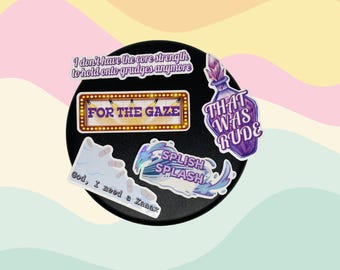 Death Becomes Her Musical Stickers - Theater Fan Art (Individual or 5 Pack Bundle)