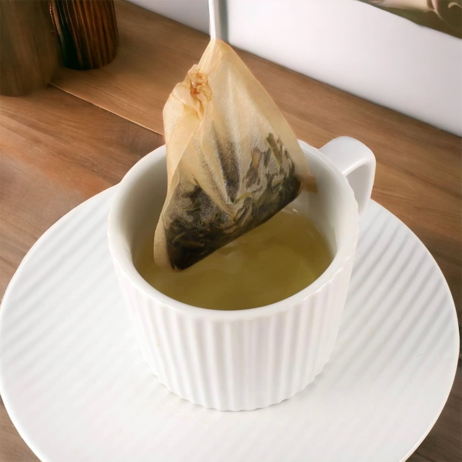 Tea Drawstring Unbleached Disposable Drawstring Tea Bags for Loose Leaf Tea (100ct ...