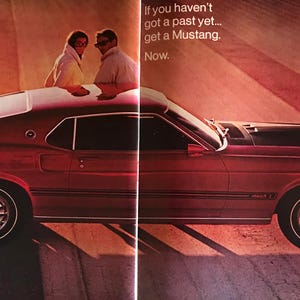 1960’s Ford Mustang Original Vintage Life Magazine Advertisement
