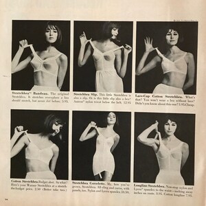 1960’s Warner Original Vintage Life Magazine Advertisement