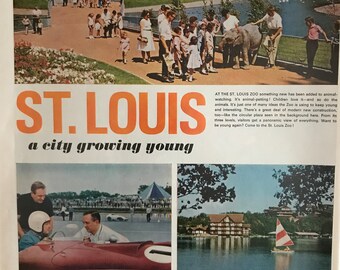 1960’s St Louis Original Vintage Life Magazine Advertisement