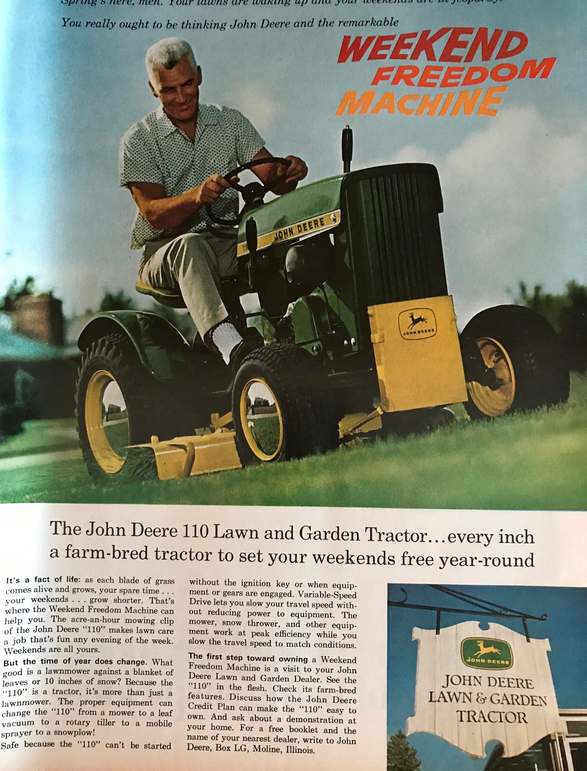 John Deere Ads