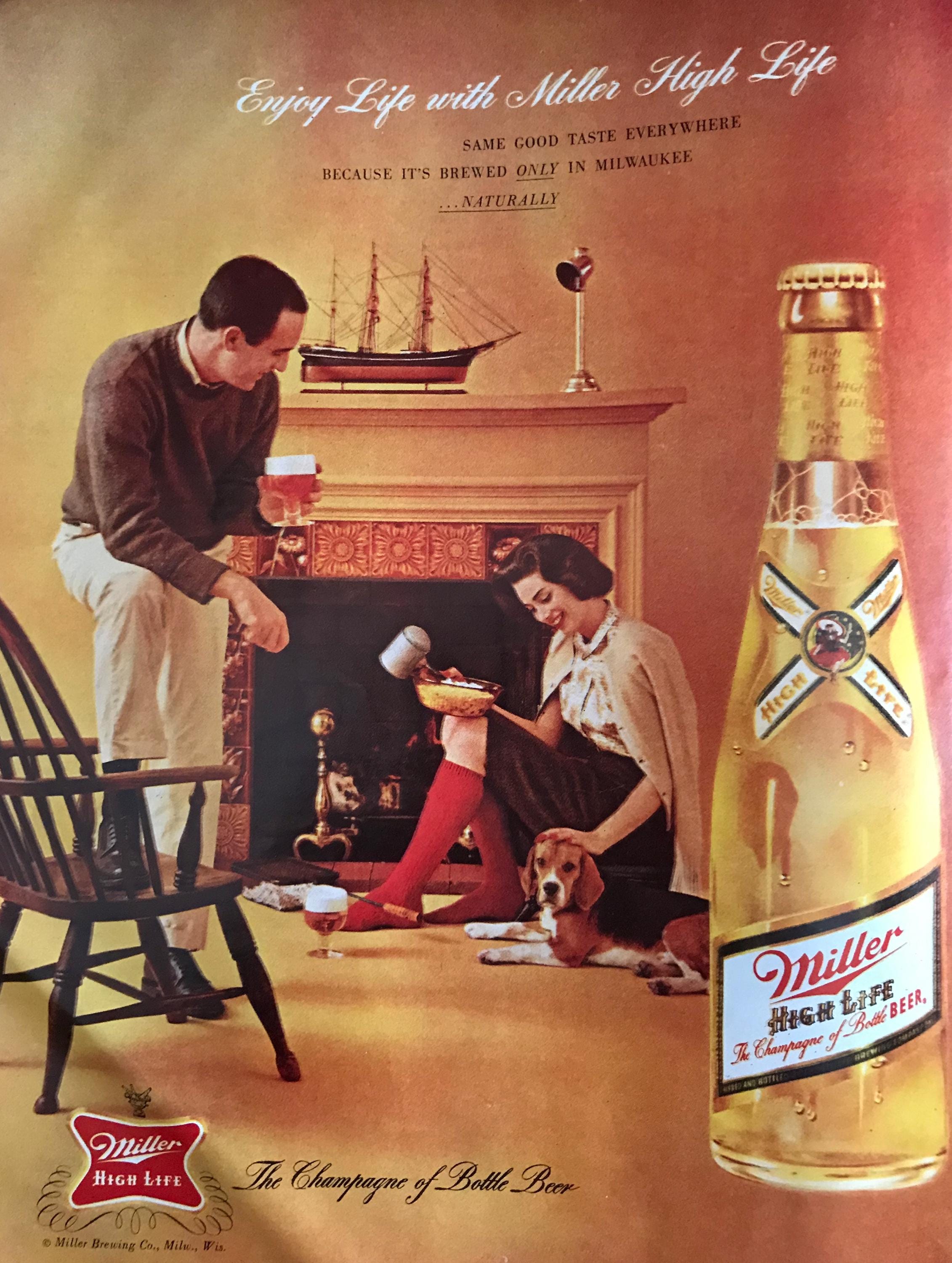 Vintage Miller High Life レトロ広告看板 Miller High Life Sign Vintage - Etsy