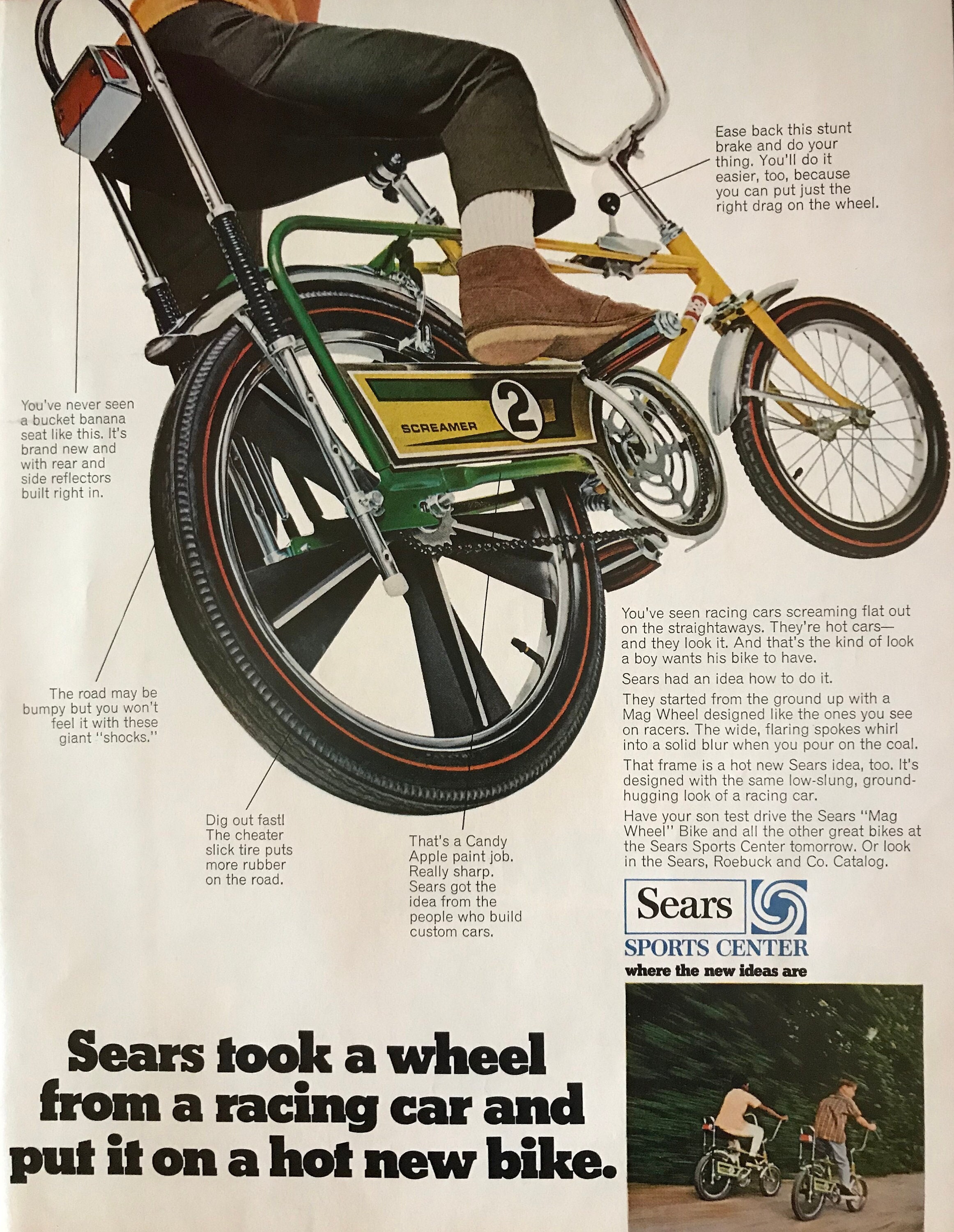 Vintage Sears Bike - Etsy