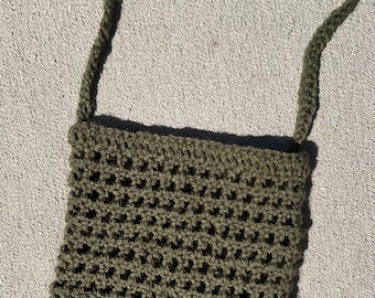 Crochet Crossbody Bag