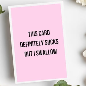 Dirty Anniversary Card | Raunchy Anniversary Card | Anniversary Card for Husband | Dirty Anniversary Card for Boyfriend Card | Card for Him