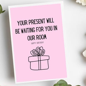 Geburtstagskarte für Ehemann | Geburtstagskarte Mann | Raunchy Geburtstagskarte | Geburtstagskarte für Freund | Freund-Geburtstags-Karte