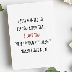 Jubiläumskarte für Ehemann | Ehemann Jahrestag Karte | Raunchy Jubiläum Karte | Karte für Freund | Freund-Karte