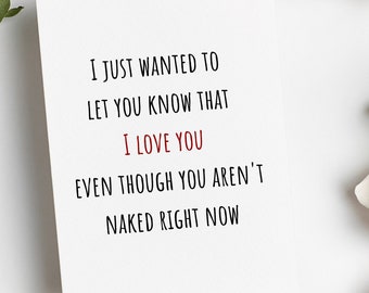 Anniversary Card for Husband | Husband  Anniversary Card | Raunchy Anniversary Card | Card for Boyfriend | Boyfriend Card