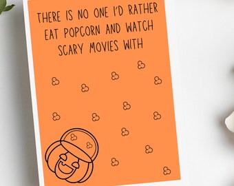 Halloween Greeting Card, Custom Halloween Greeting Card, From Our Family To Yours
